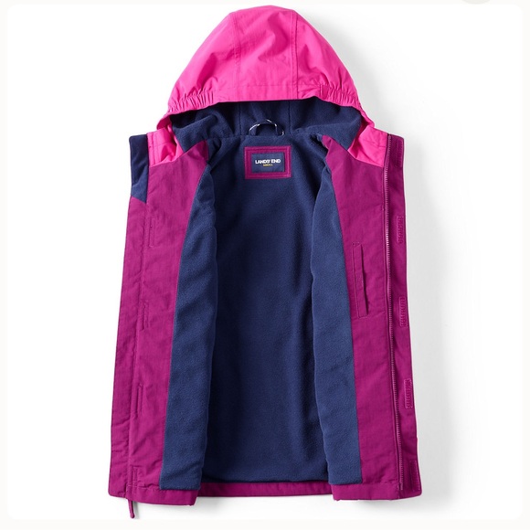 Lands’ End kids Squall Waterproof Insulated jacket - Picture 4 of 9